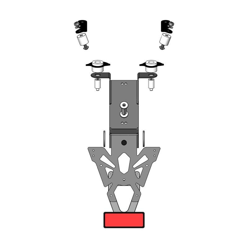 Support de plaque Yamaha XSR 700